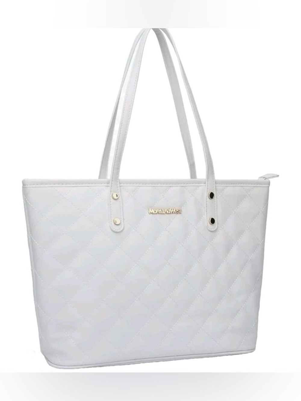 Montana West Quilted Vegan Leather Tote